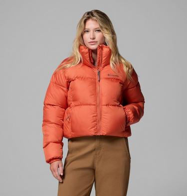 Women's Puffect II Cropped Puffer Jacket, Color: Tuscan, image 5