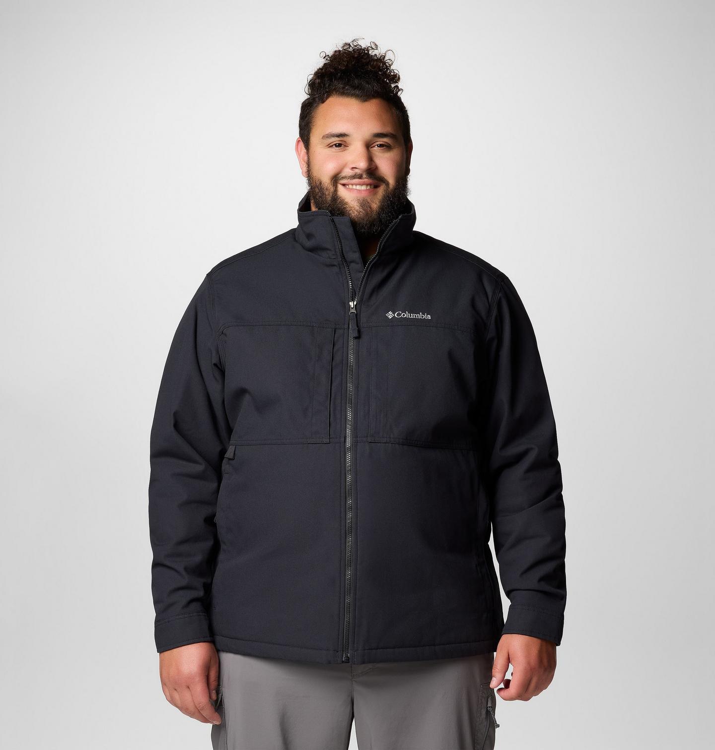 Мужская куртка Columbia Loma Vista III Jacket - Big, цвет: Чёрный — фото 1