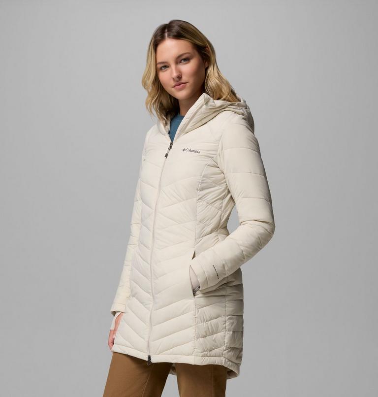 Women's Joy Peak II Hooded Mid Insulated Jacket, Color: Dark Stone, image 4