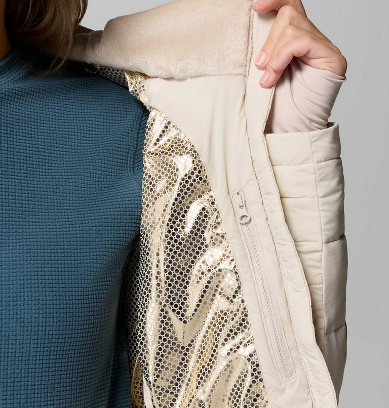 Women's Joy Peak II Hooded Mid Insulated Jacket, Color: Dark Stone, image 6