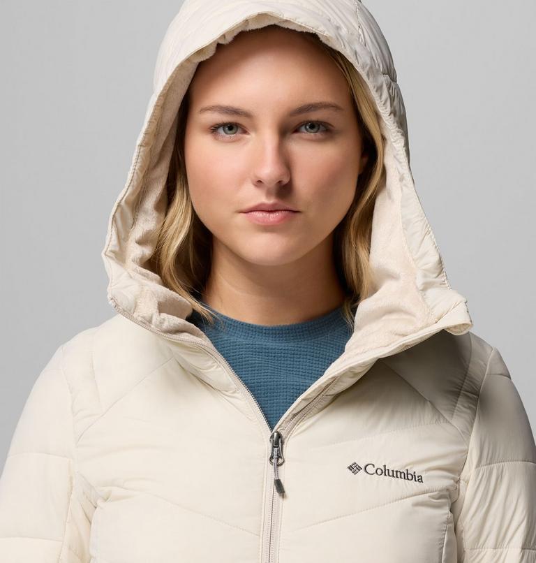 Women's Joy Peak II Hooded Mid Insulated Jacket, Color: Dark Stone, image 7
