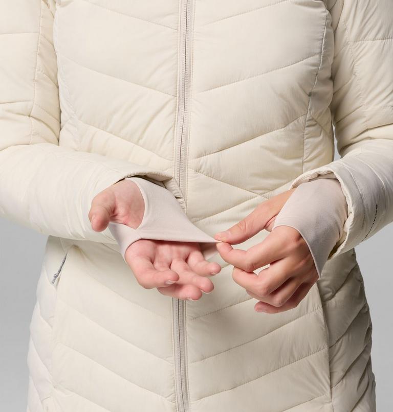 Women's Joy Peak II Hooded Mid Insulated Jacket, Color: Dark Stone, image 10