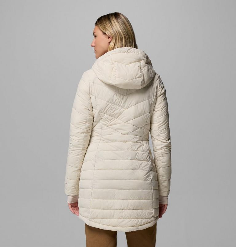 Women's Joy Peak II Hooded Mid Insulated Jacket, Color: Dark Stone, image 3