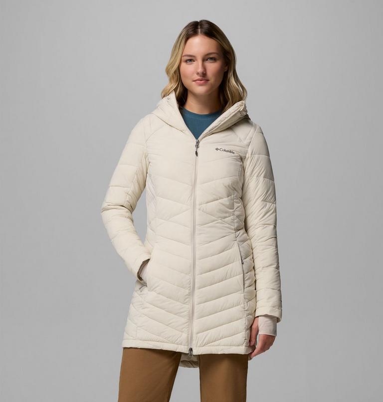 Women's Joy Peak II Hooded Mid Insulated Jacket, Color: Dark Stone, image 1