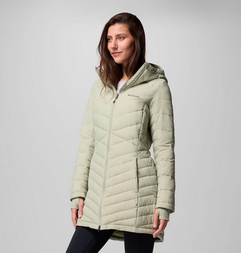 Women's Joy Peak II Hooded Mid Insulated Jacket, Color: Safari, image 4