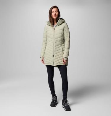 Women's Joy Peak II Hooded Mid Insulated Jacket, Color: Safari, image 2