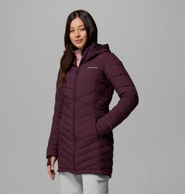 Women's Joy Peak II Hooded Mid Insulated Jacket, Color: Moonvista, image 4