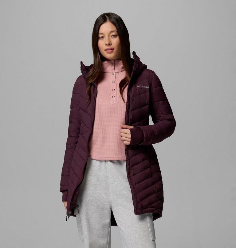 Women's Joy Peak II Hooded Mid Insulated Jacket, Color: Moonvista, image 5