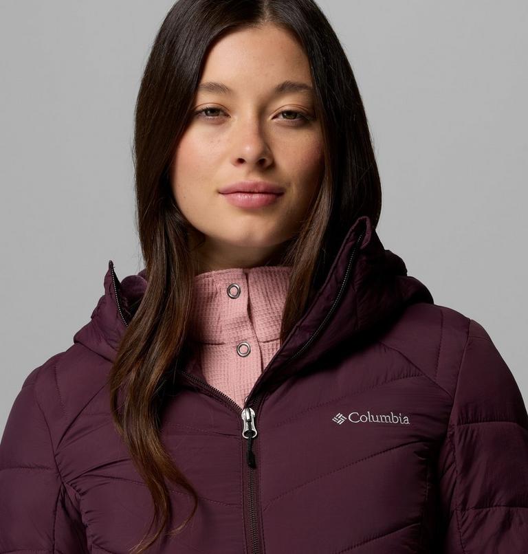 Women's Joy Peak II Hooded Mid Insulated Jacket, Color: Moonvista, image 7