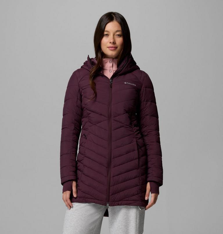Women's Joy Peak II Hooded Mid Insulated Jacket, Color: Moonvista, image 1