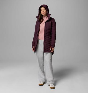 Women's Joy Peak II Hooded Mid Insulated Jacket, Color: Moonvista, image 4