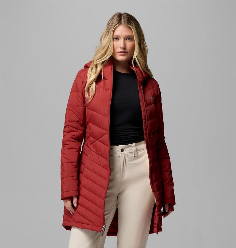 Veste Isol&eacute;e &agrave; Capuche Joy Peak II Mid Femme, Color: Red Oxide, image 5