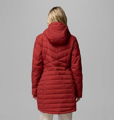 Veste Isol&eacute;e &agrave; Capuche Joy Peak II Mid Femme, Color: Red Oxide, image 3