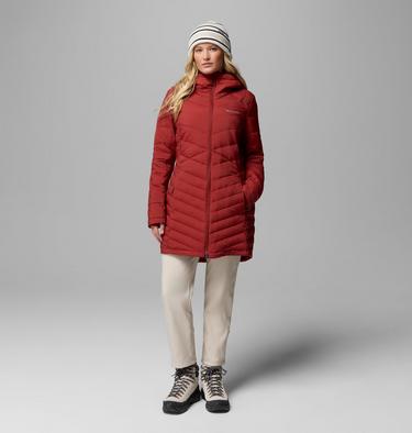 Veste Isol&eacute;e &agrave; Capuche Joy Peak II Mid Femme, Color: Red Oxide, image 2