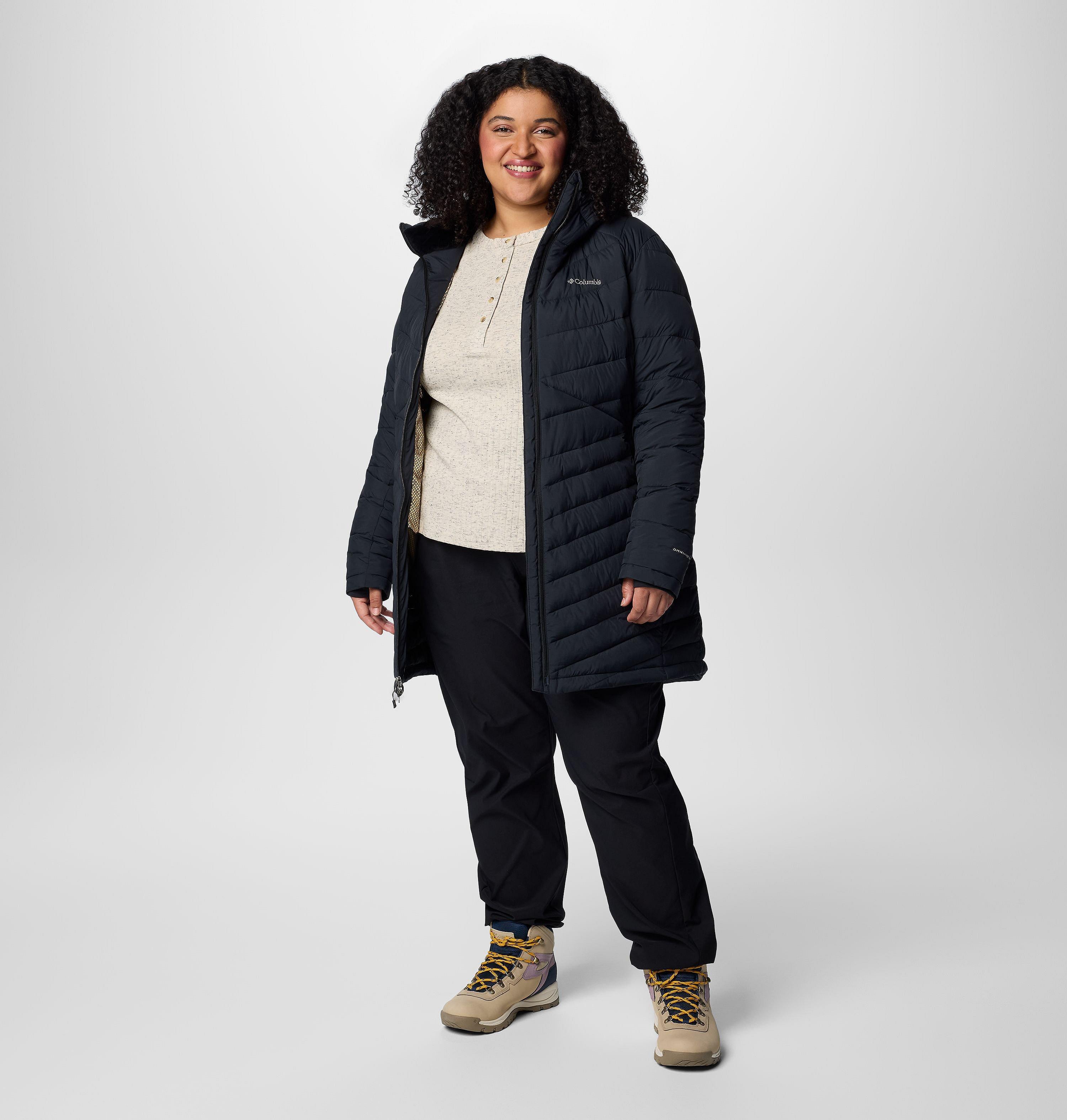 Women's Joy Peak II Mid Hooded Jacket - Plus Size | 010 | 3X 3