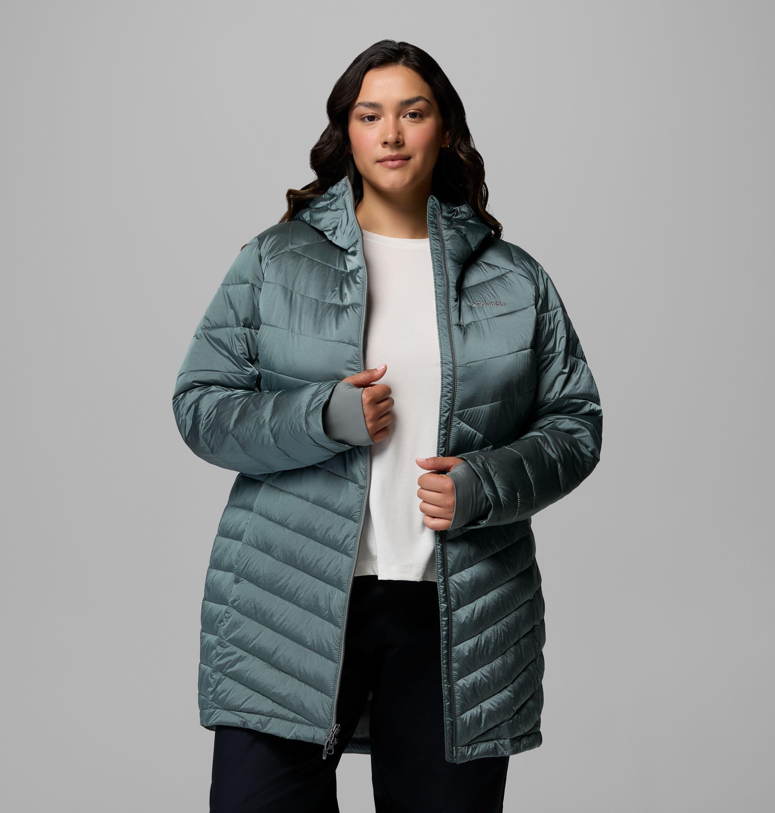 Women's Joy Peak II Mid Hooded Jacket - Plus Size | 342 | 2X 5