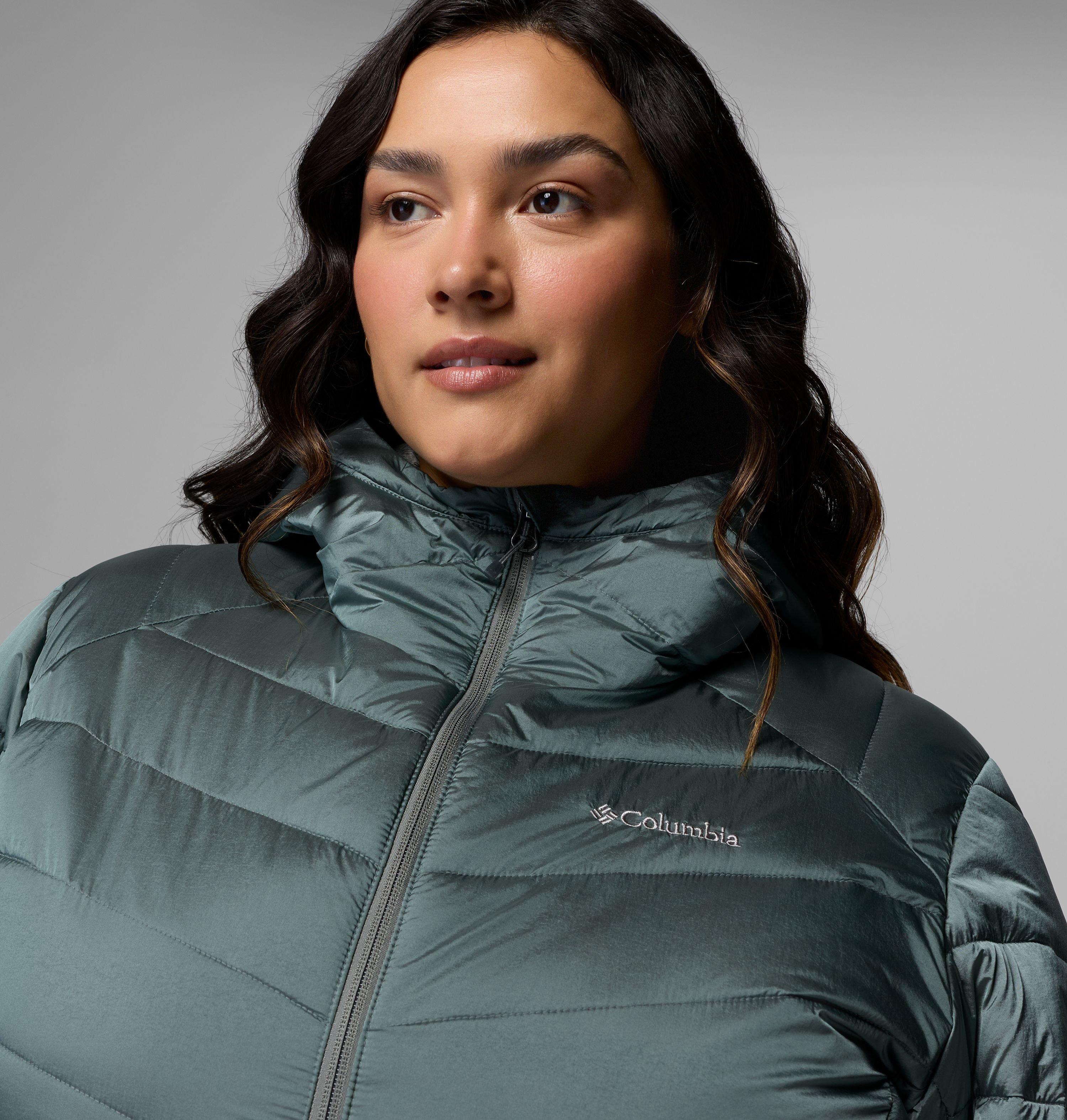 Women's Joy Peak II Mid Hooded Jacket - Plus Size | 342 | 2X 7