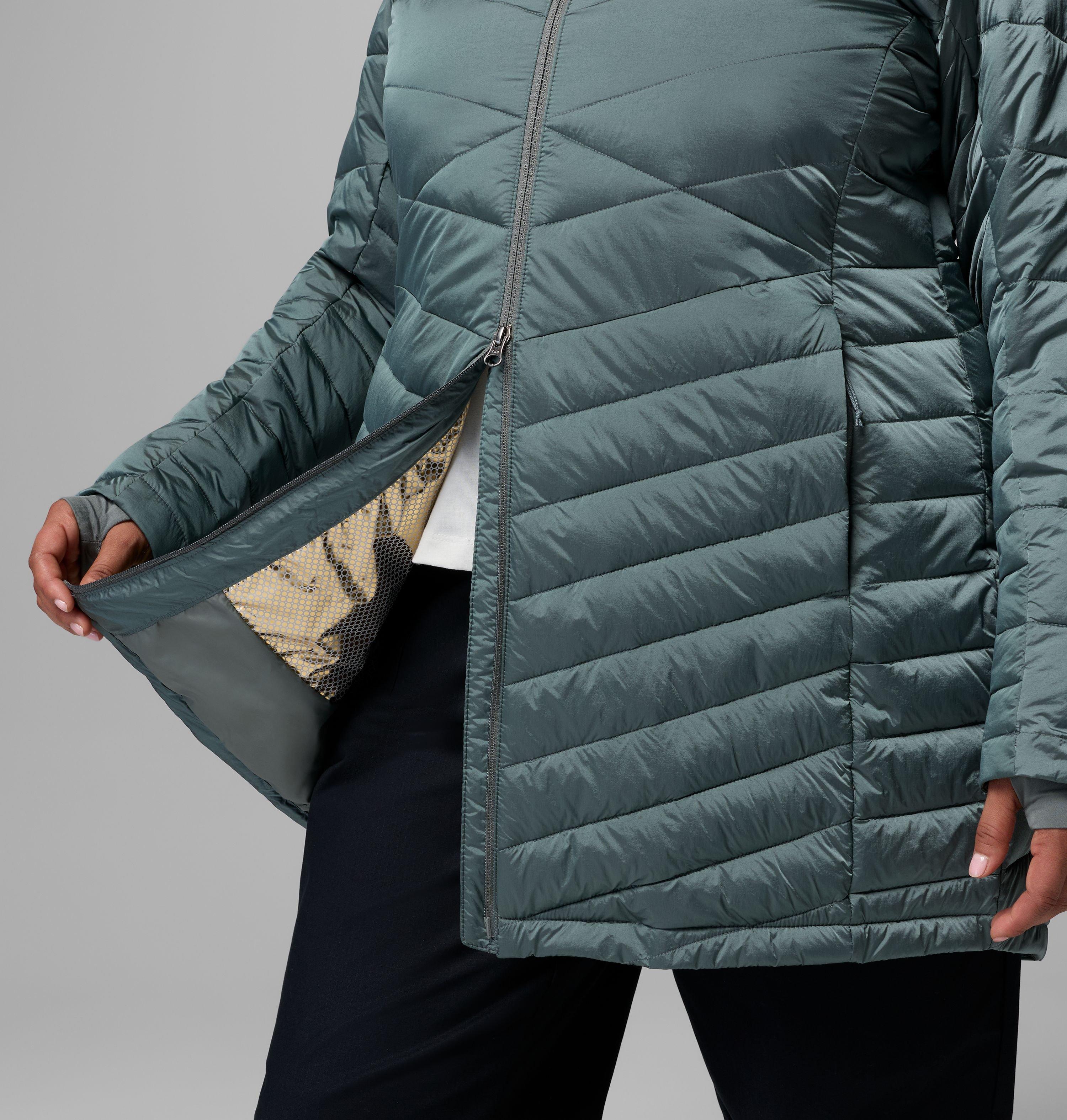 Women's Joy Peak II Mid Hooded Jacket - Plus Size | 342 | 2X 8