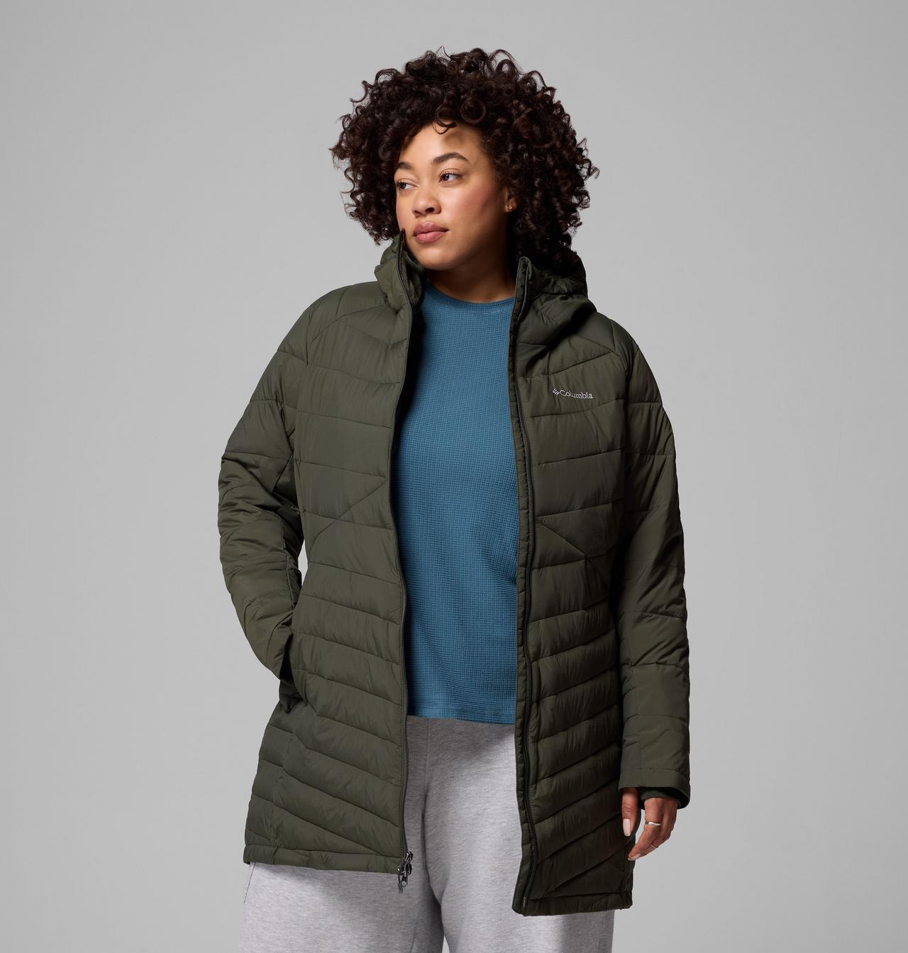 Women's Joy Peak™ II Mid Hooded Jacket - Plus Size 5