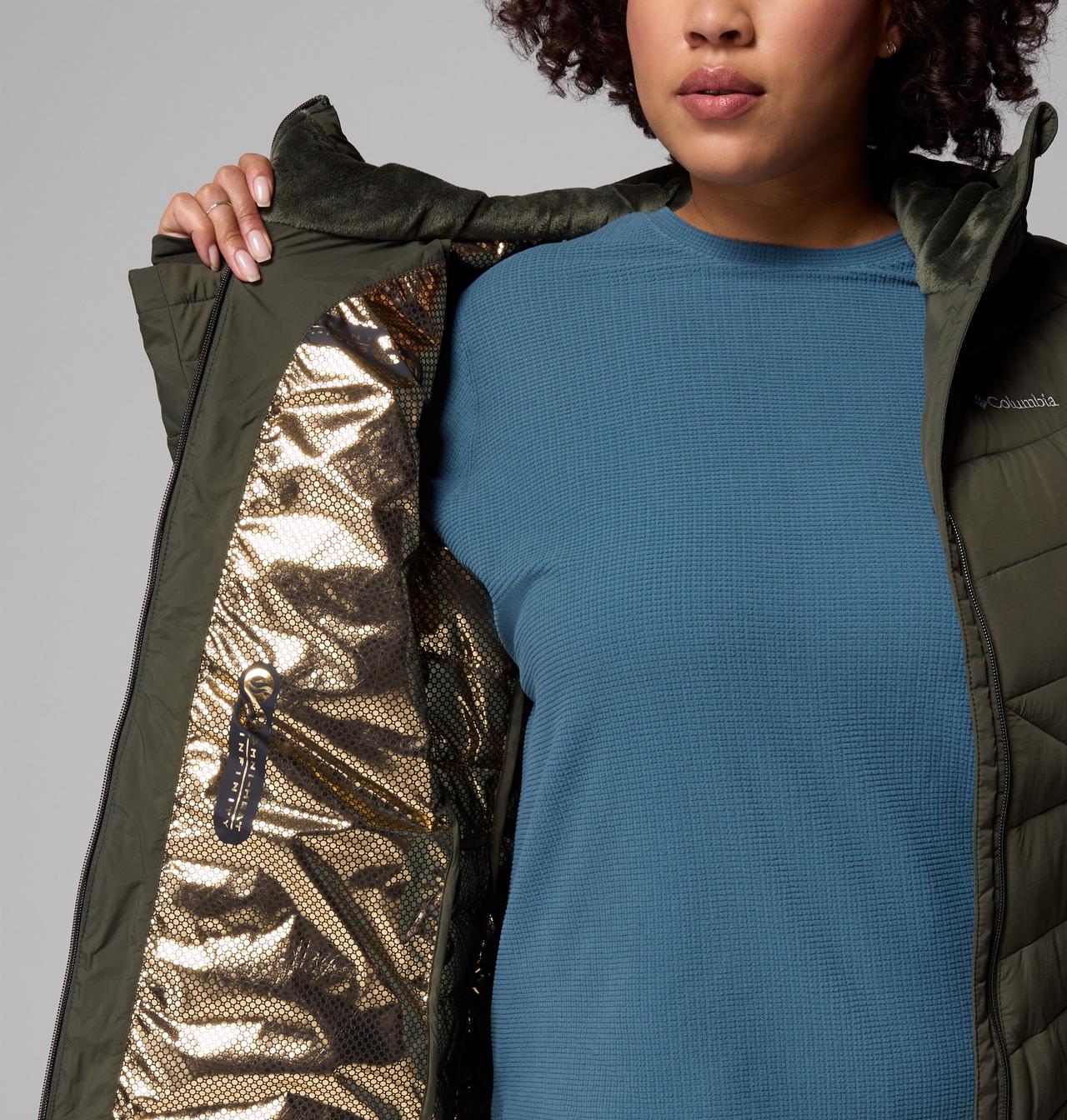 Women's Joy Peak™ II Mid Hooded Jacket - Plus Size 6