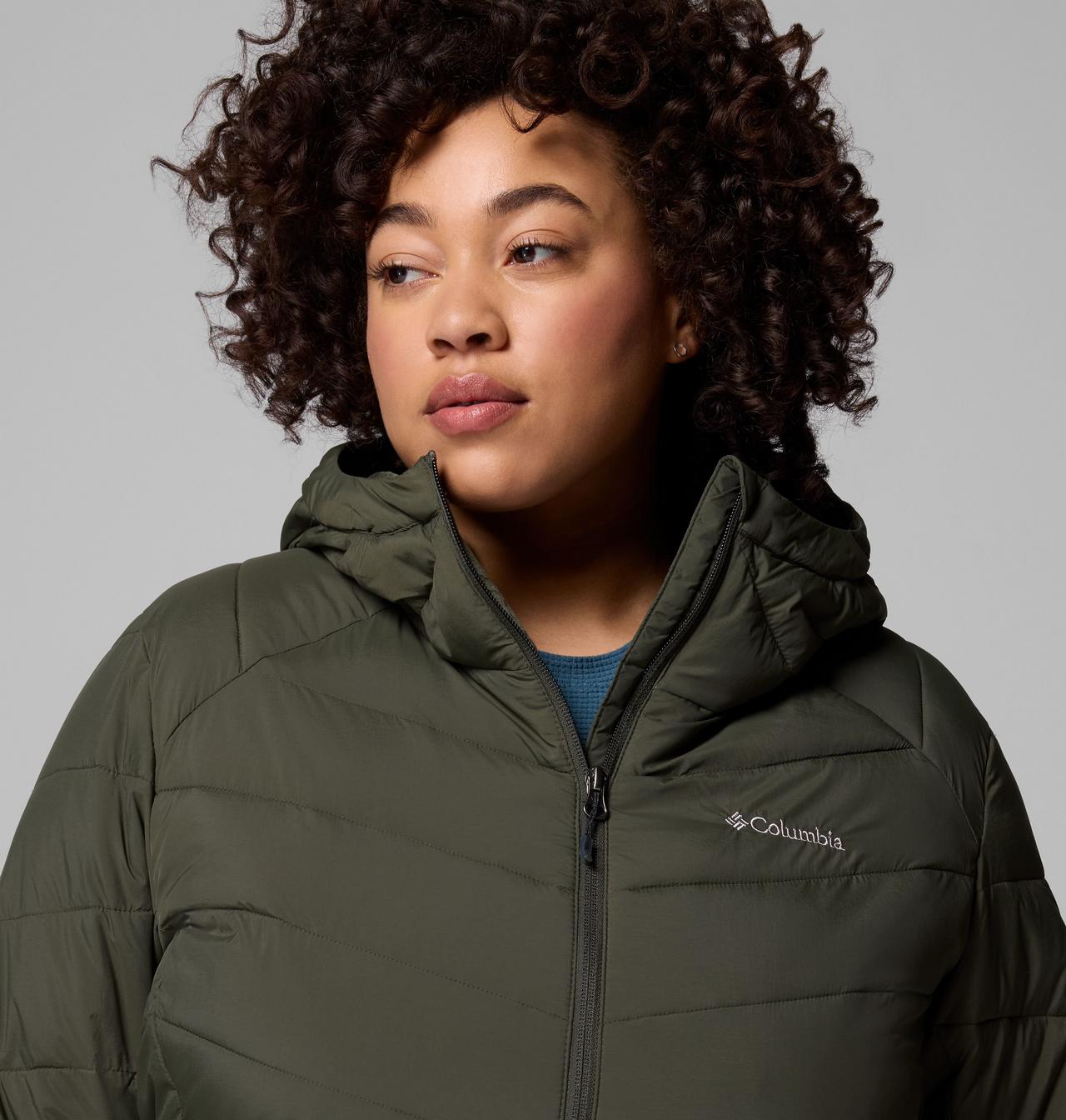 Women's Joy Peak™ II Mid Hooded Jacket - Plus Size 8