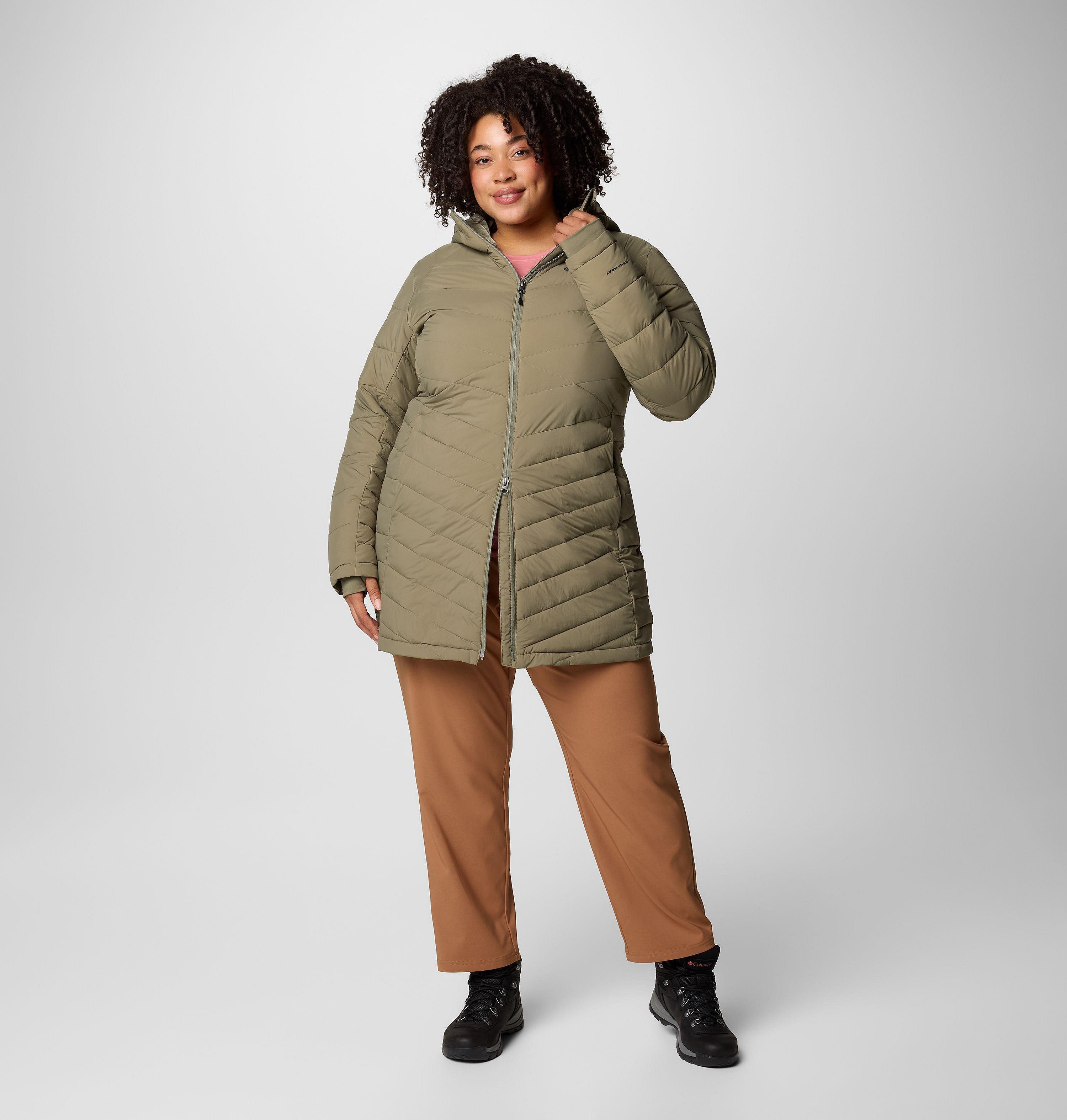 Women's Joy Peak II Mid Hooded Jacket - Plus Size 3