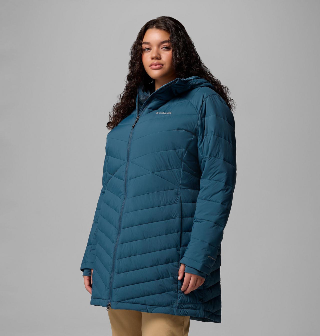 Women's Joy Peak™ II Mid Hooded Jacket - Plus Size 4