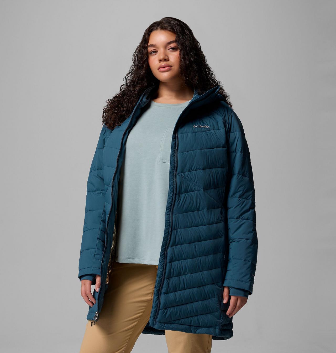 Women's Joy Peak™ II Mid Hooded Jacket - Plus Size 5