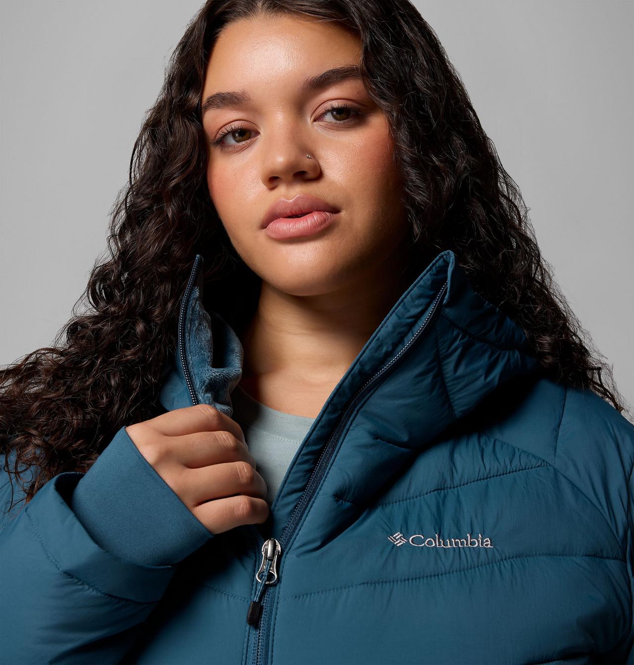Women's Joy Peak™ II Mid Hooded Jacket - Plus Size 8