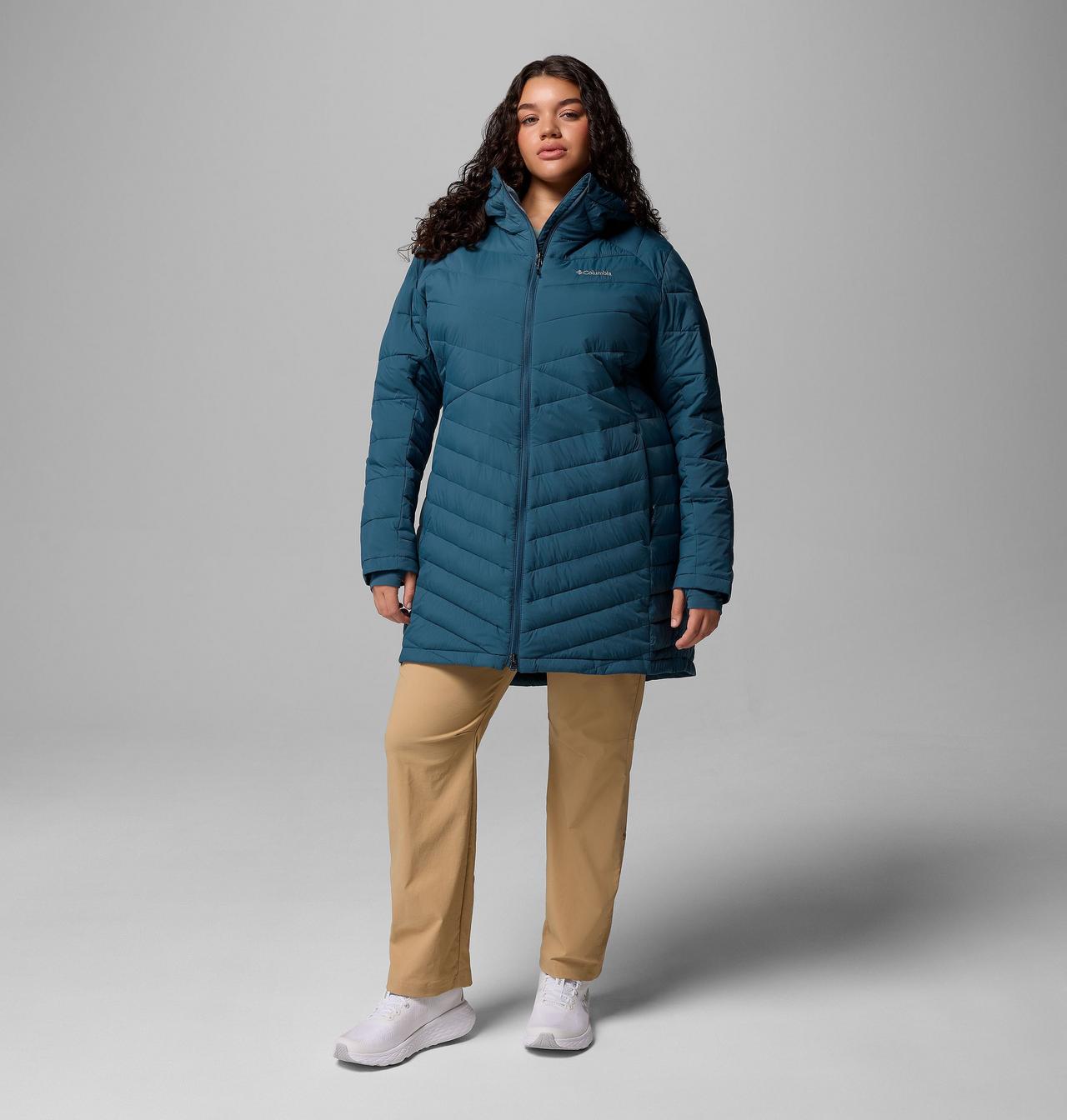 Women's Joy Peak™ II Mid Hooded Jacket - Plus Size 2