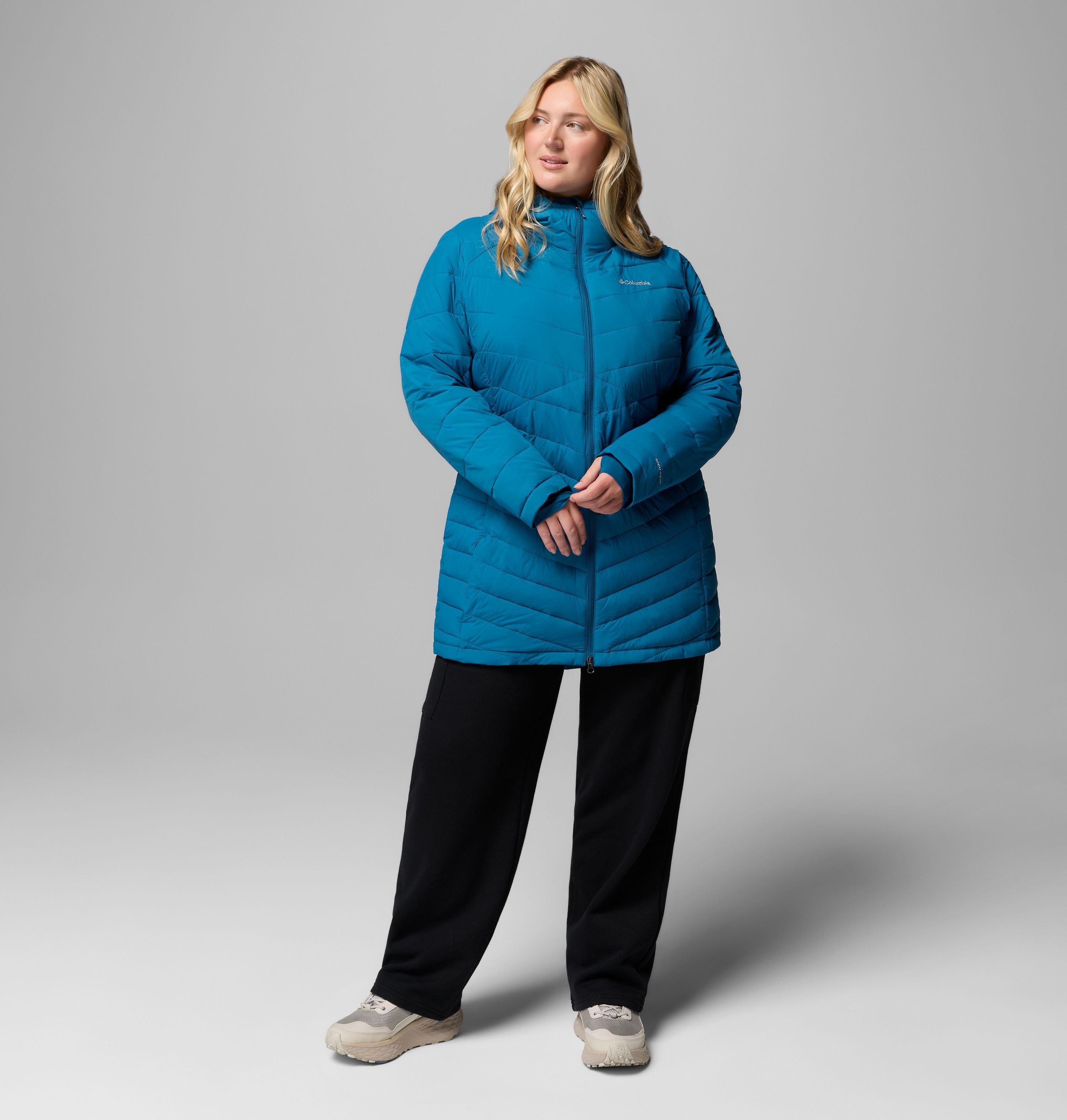 Women's Joy Peak II Mid Hooded Jacket - Plus Size | 442 | 3X 2