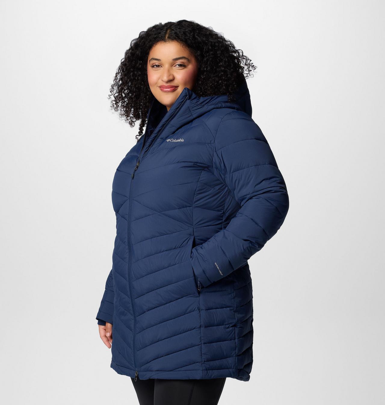Manteau mi-long à capuchon Joy Peak™ II femmes – Grandes tailles 4