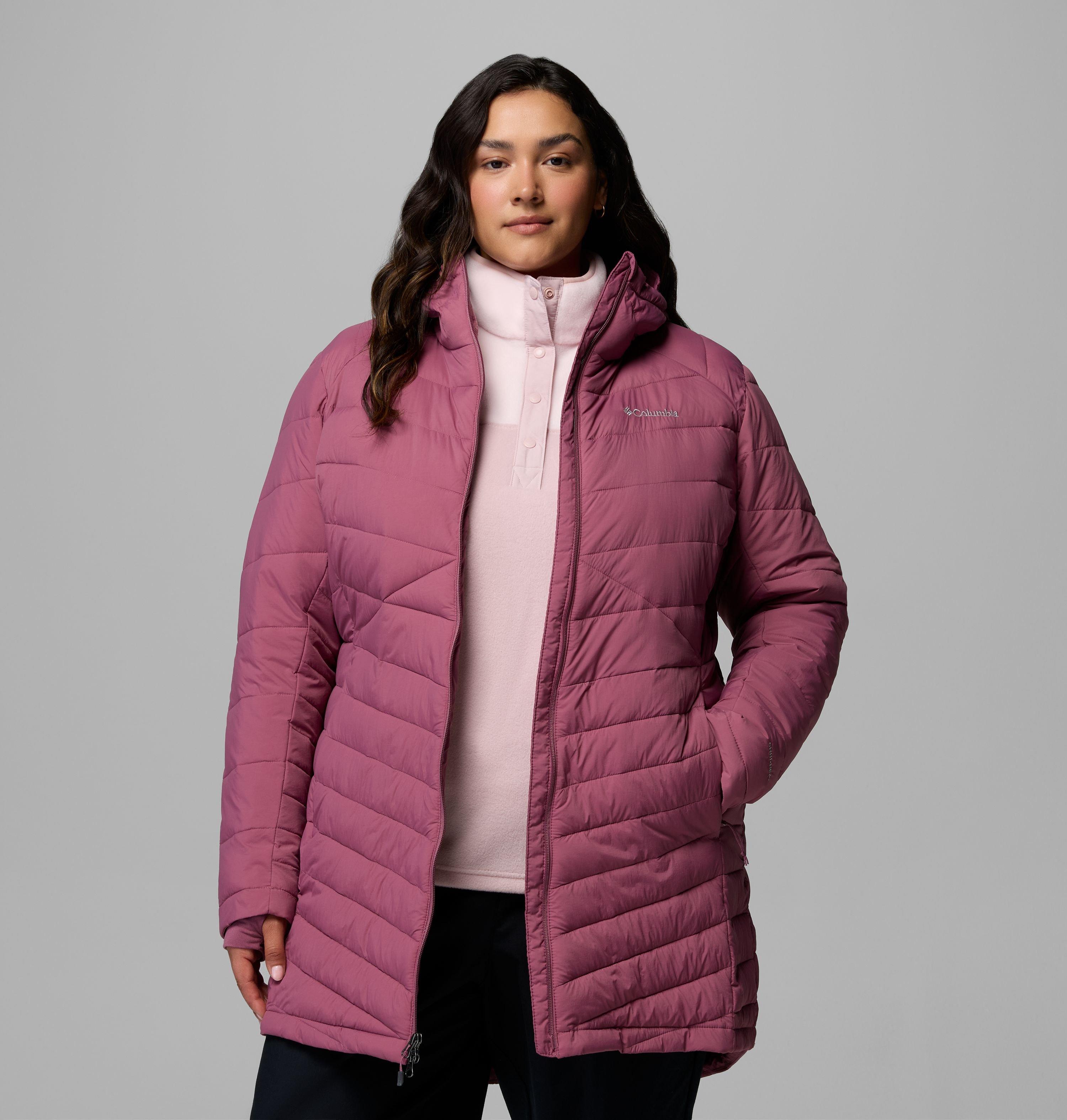 Women's Joy Peak II Mid Hooded Jacket - Plus Size | 551 | 2X 5