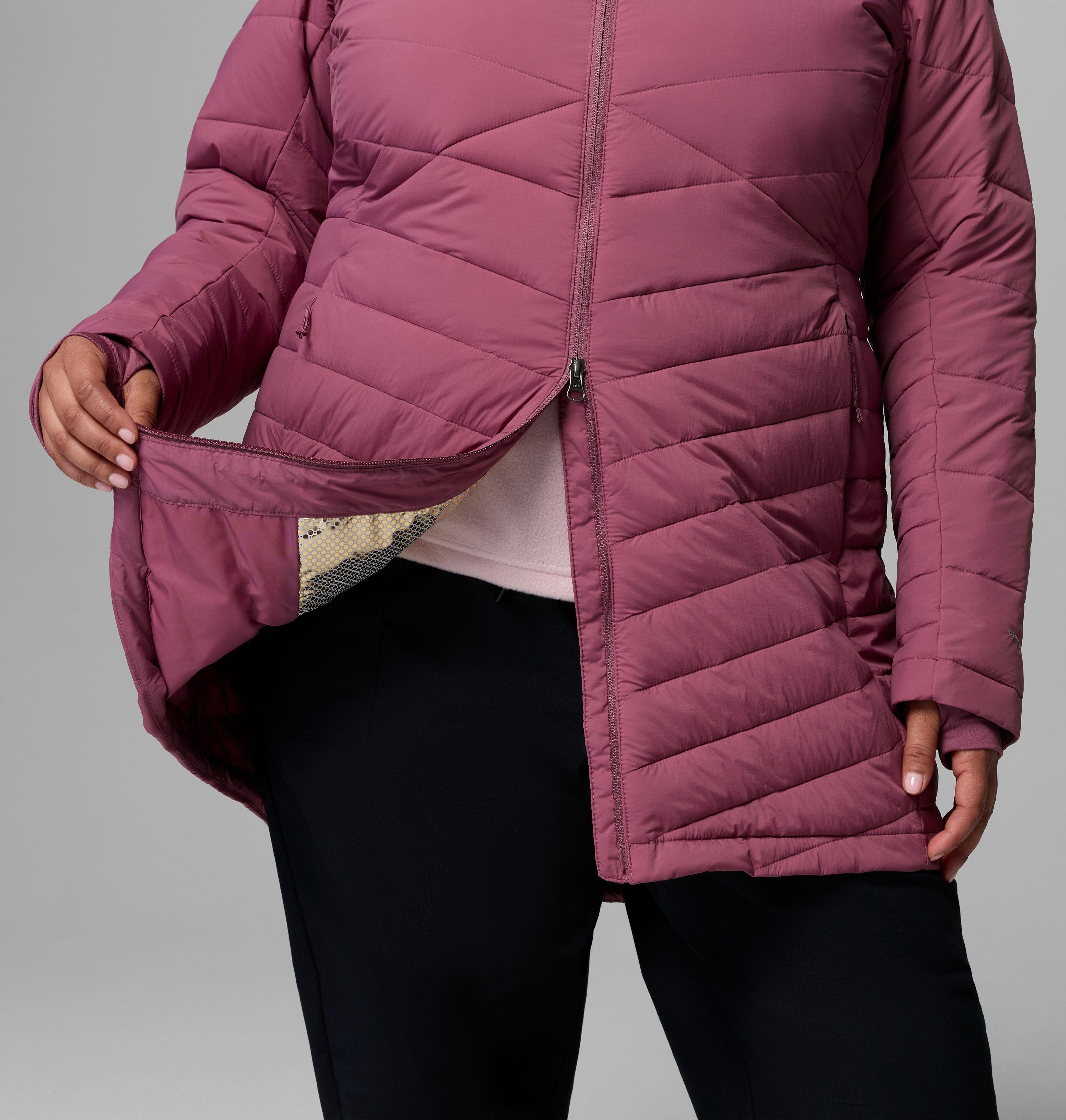 Women's Joy Peak II Mid Hooded Jacket - Plus Size | 551 | 2X 8