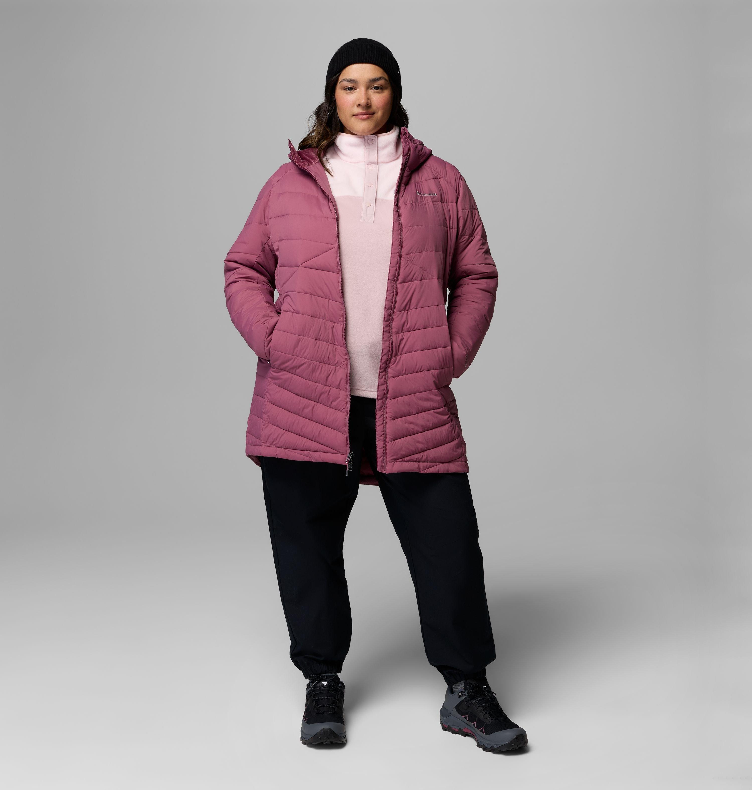 Women's Joy Peak II Mid Hooded Jacket - Plus Size | 551 | 2X 2