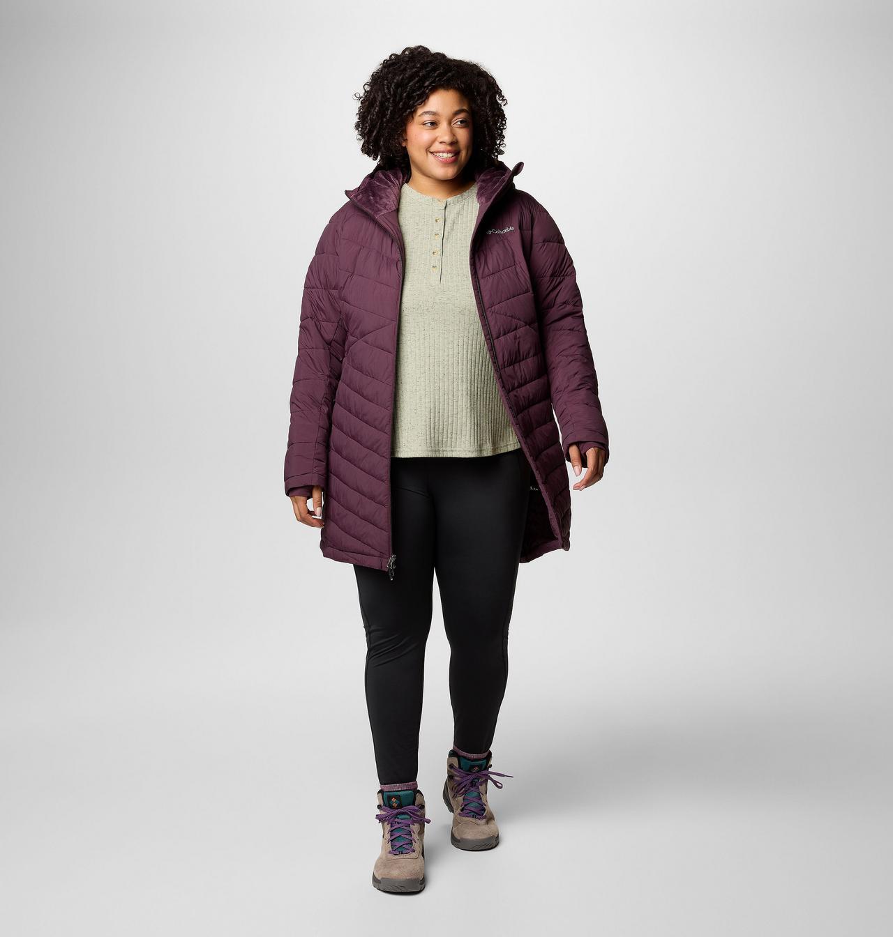 Women's Joy Peak™ II Mid Hooded Jacket - Plus Size 3