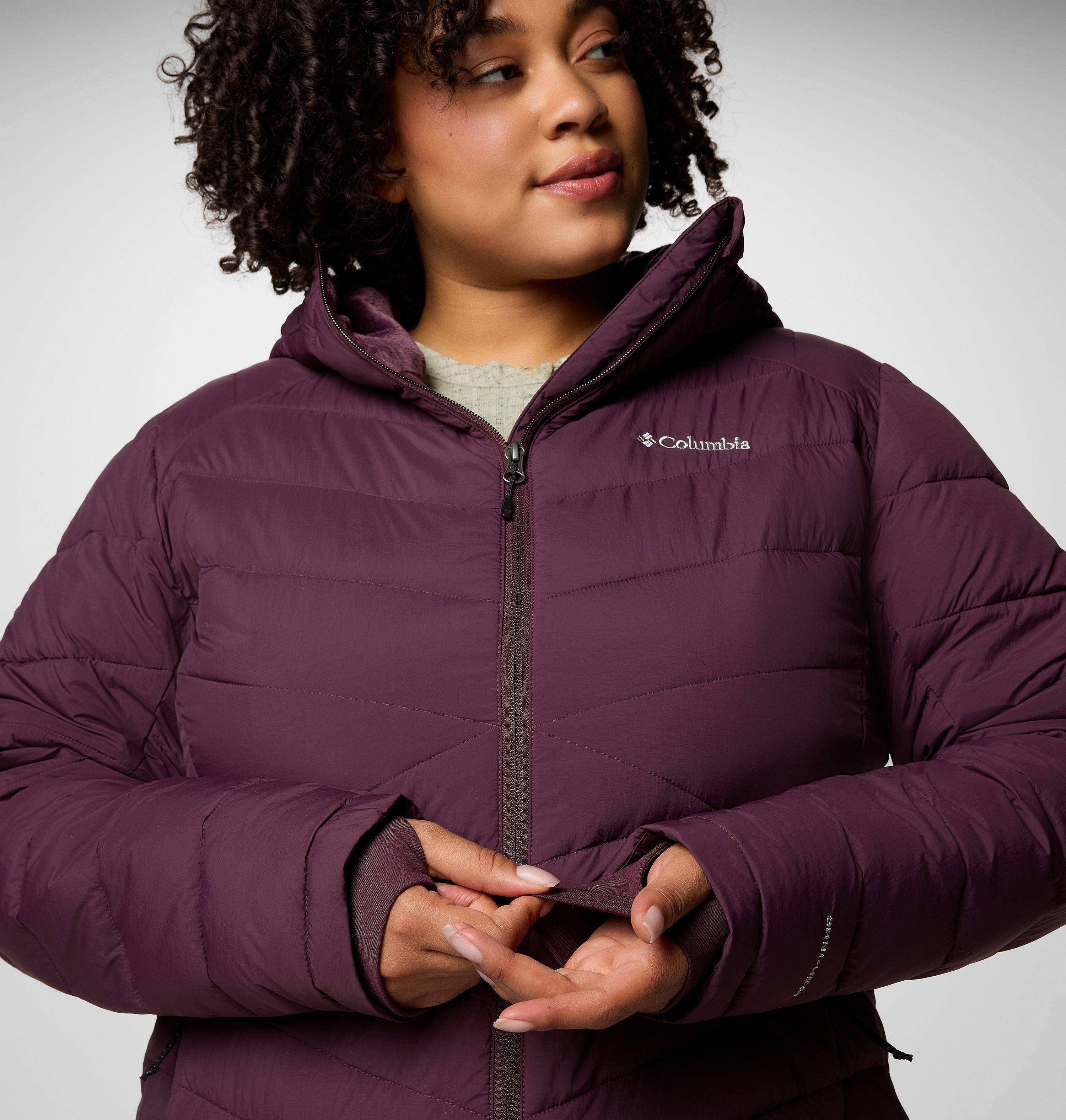 Women's Joy Peak II Mid Hooded Jacket - Plus Size 6