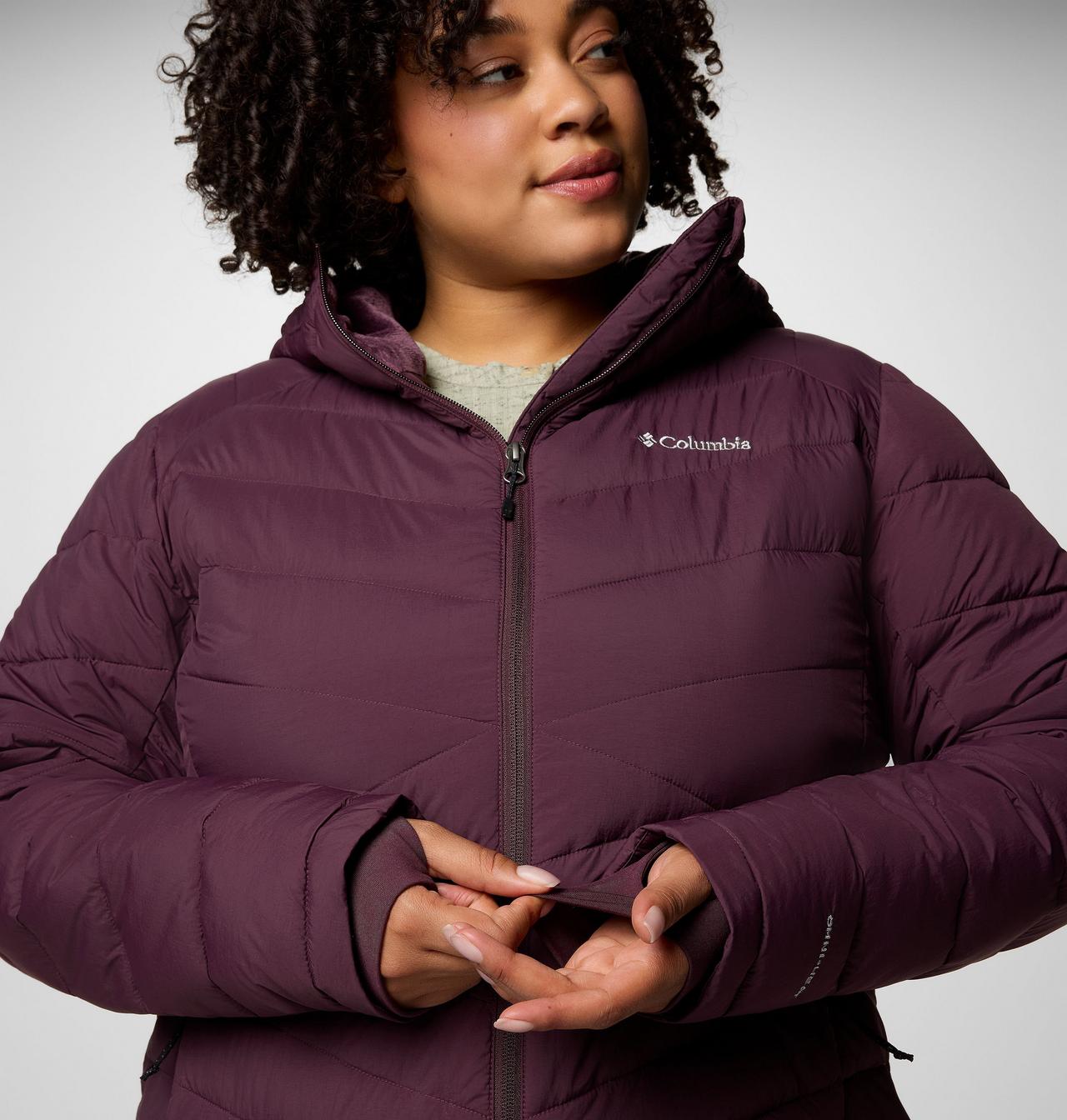 Women's Joy Peak™ II Mid Hooded Jacket - Plus Size 6