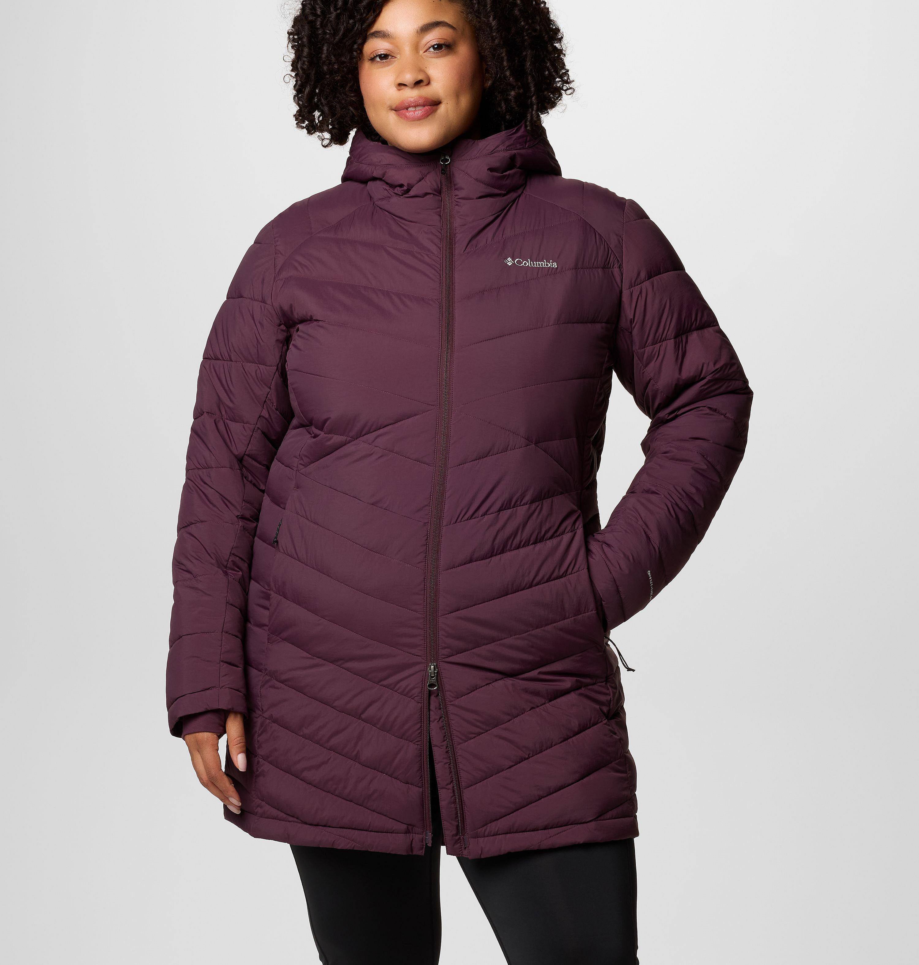 Women's Joy Peak II Mid Hooded Jacket - Plus Size 7