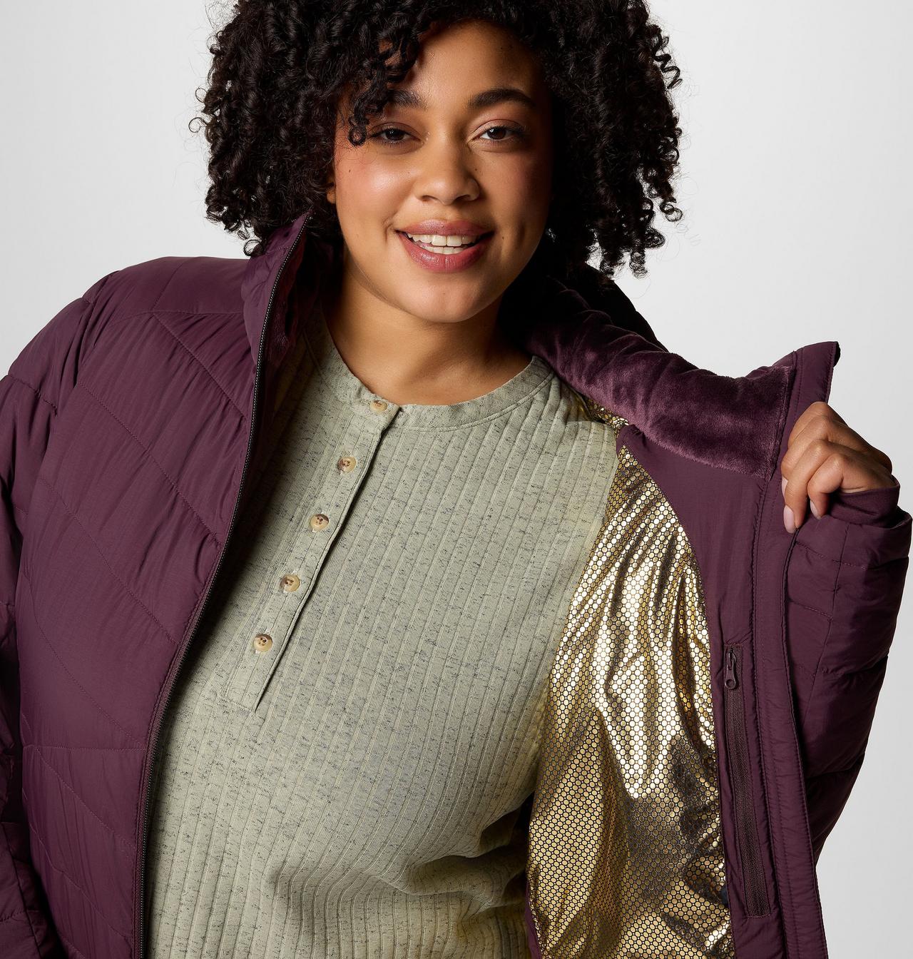 Women's Joy Peak™ II Mid Hooded Jacket - Plus Size 8
