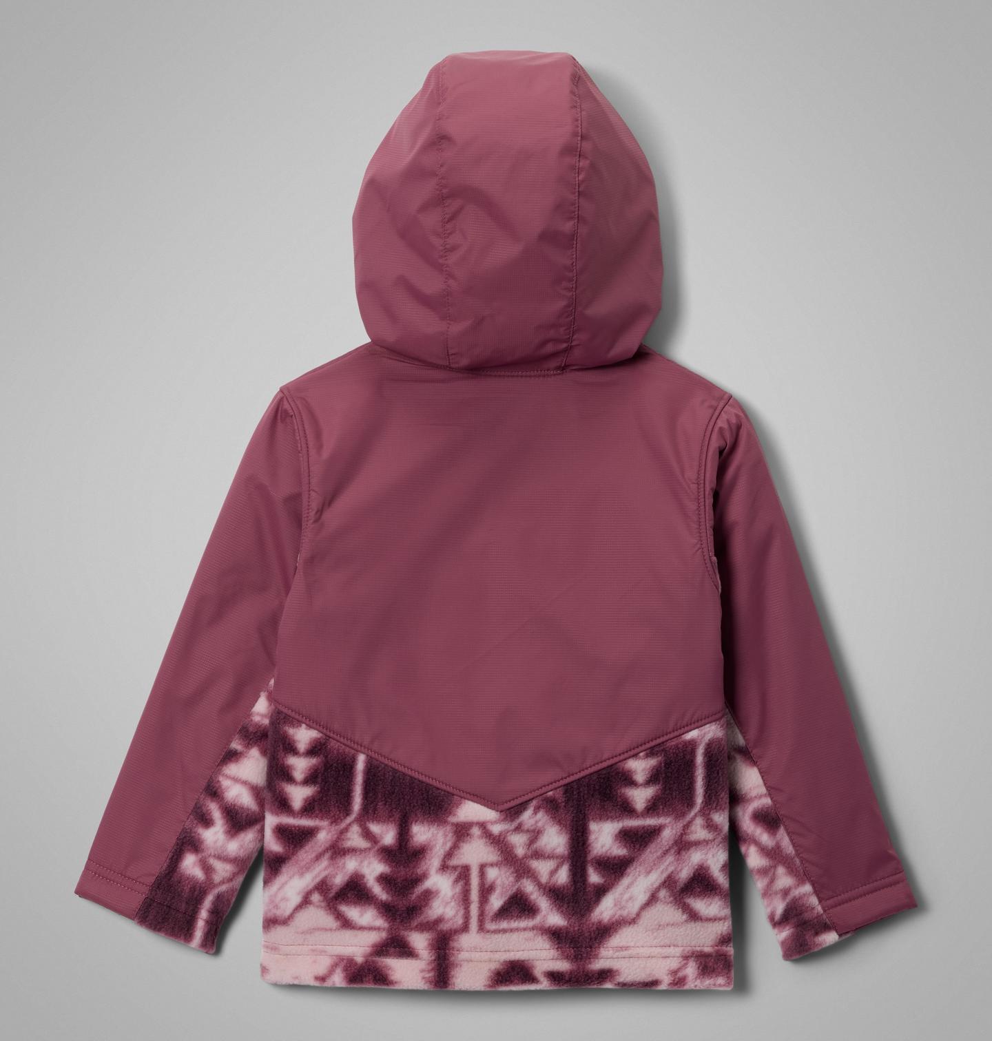 Куртка Columbia Steens Mt II Overlay Hooded Fleece Jacket для малышей, цвет: Лиловый — фото 2