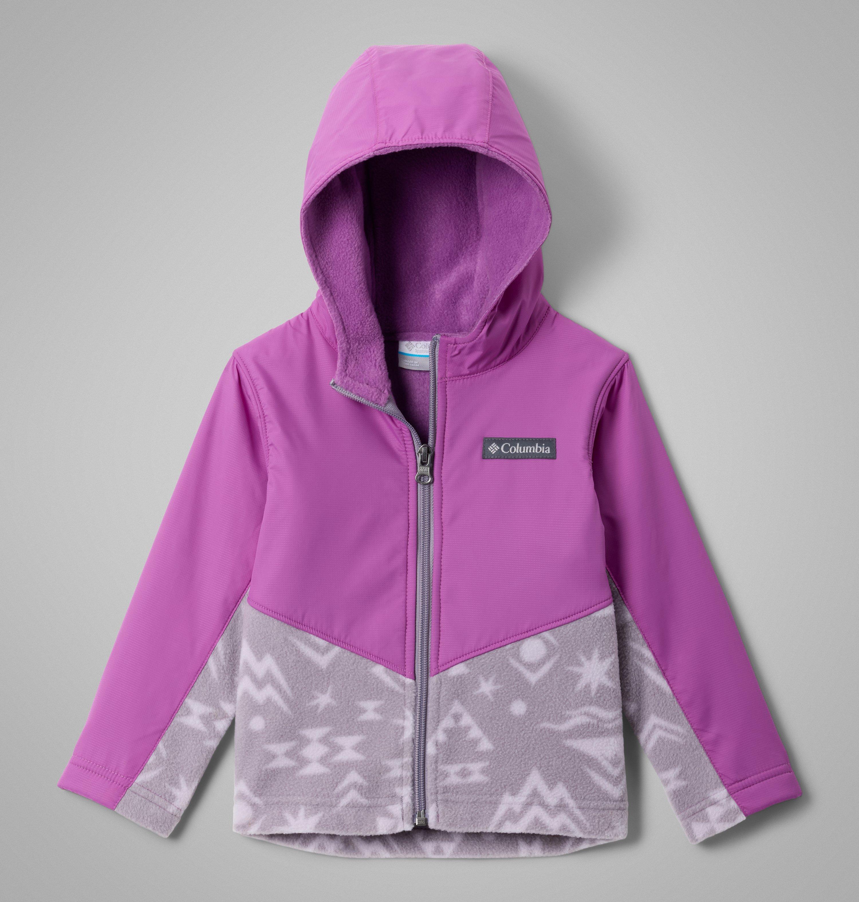 Columbia Toddler Steens Mt  II Overlay Hooded Fleece Jacket-