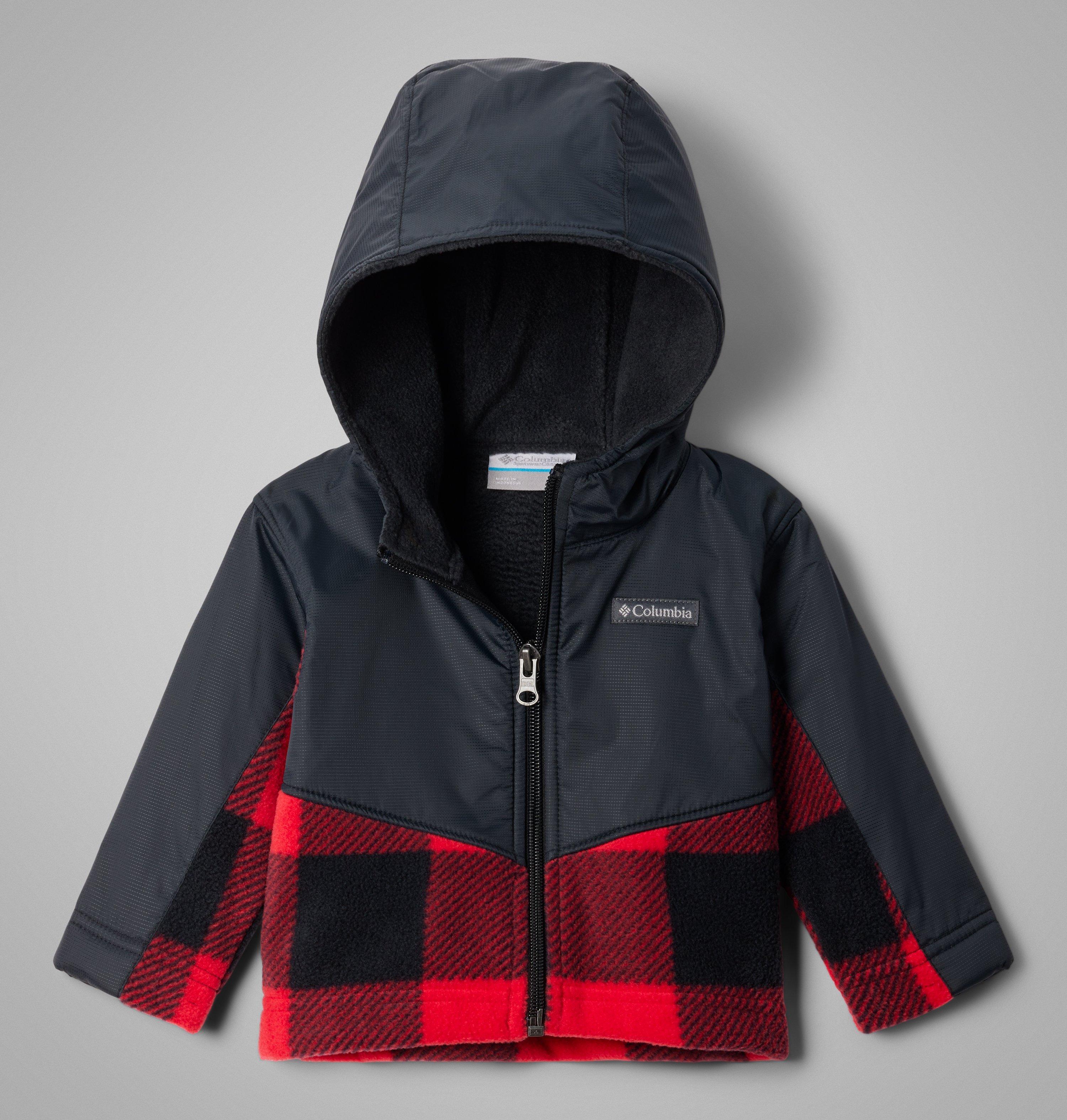 Infant Steens Mt II Overlay Hooded Fleece Jacket | Columbia
