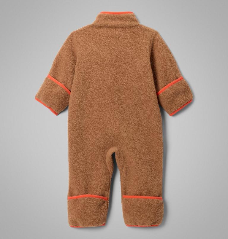 Toddler's Helvetia Sherpa Fleece Bunting, Color: Camel Brown, Tobacco, image 2