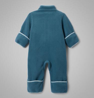 Toddler's Helvetia Sherpa Fleece Bunting, Color: Everblue, Crushed Blue, image 3