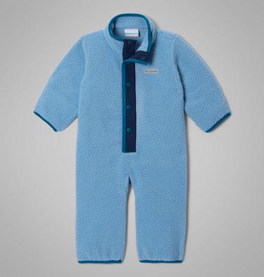 Infant Helvetia Bunting, Color: Rainy Day, Collegiate Navy, image 3