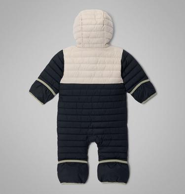 Infant Powder Lite II Reversible Insulated Bunting, Color: Black, Dark Stone, image 10