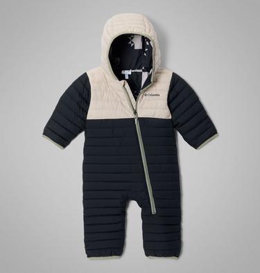 Infant Powder Lite II Reversible Insulated Bunting, Color: Black, Dark Stone, image 9