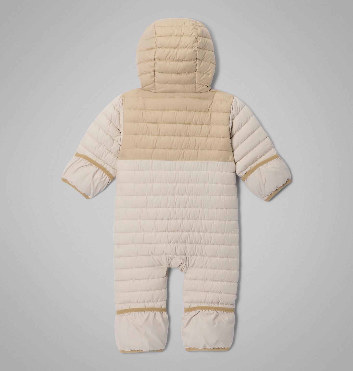 Куртки Columbia Powder Lite II Reversible Bunting для малышей, цвет: Серо-бежевый — фото 2