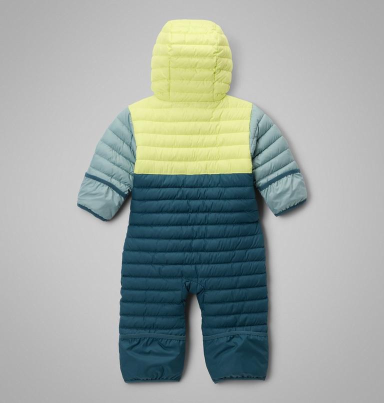 Infant Powder Lite II Reversible Insulated Bunting, Color: Everblue, Neon Light, Crushed Blue, image 2